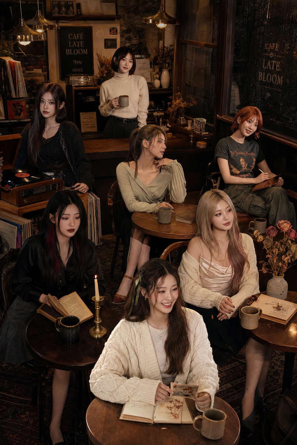 CAFÉ LATE BLOOM 내부